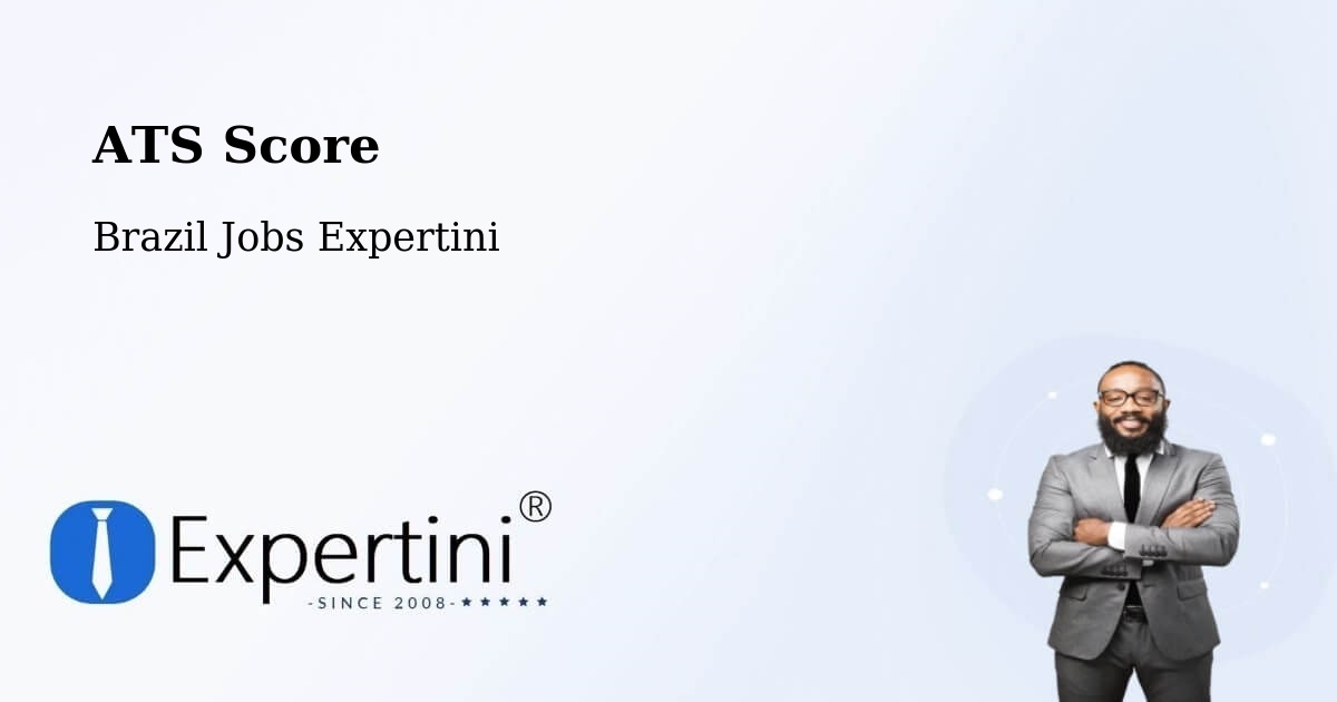Resume ATS Score & Job Description Match Tool – José Raydan - Brazil Jobs Expertini