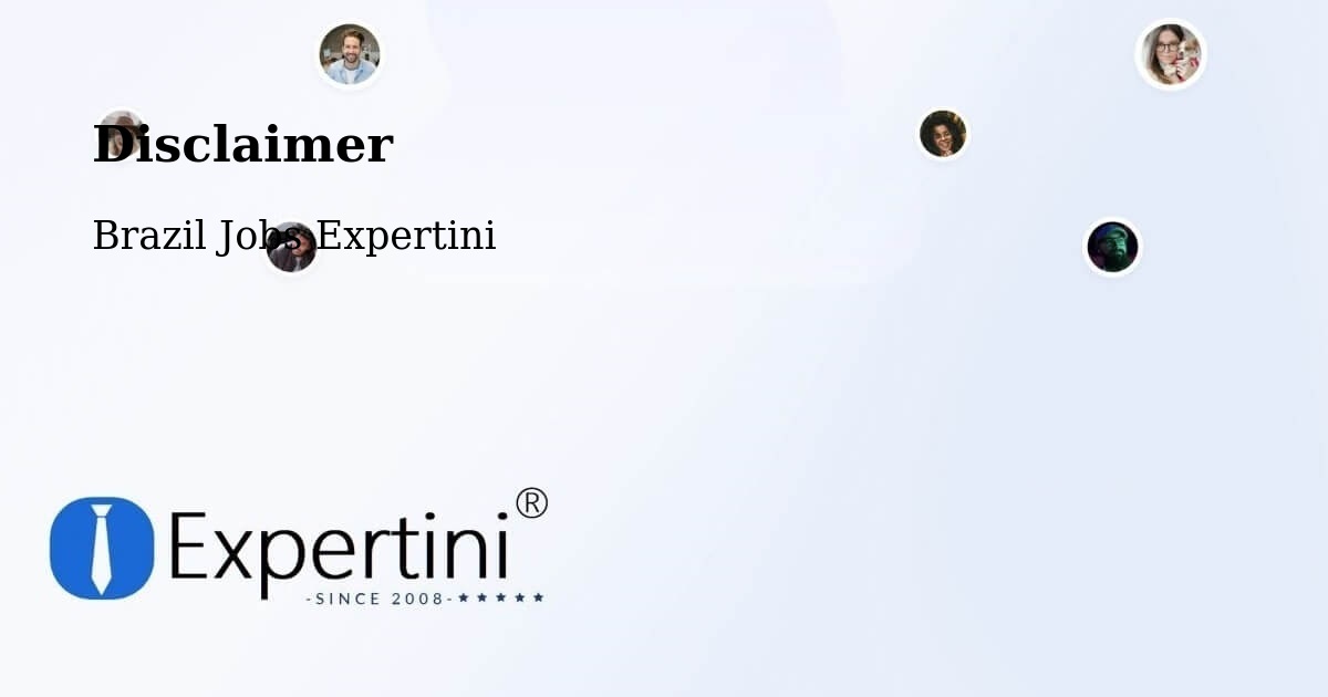 Disclaimer – José Raydan - Brazil Jobs Expertini